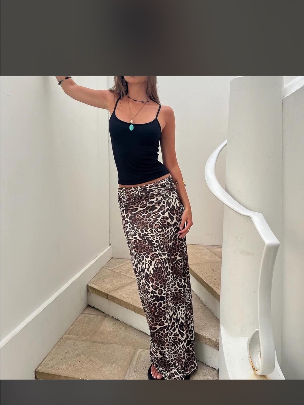 Tigermist Maxi Skirt